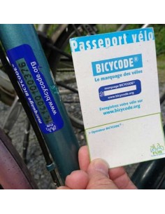Marquage vélo Bicycode  - 1