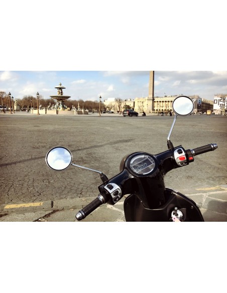 scooter électrique noir e-swan écran LCD