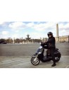 e-swan scooter électrique noir design rétro