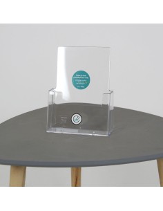 Porte brochure de comptoir A5  - 1