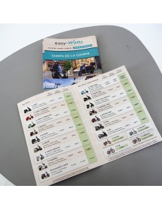 Dépliants de tarifs de la gamme easy-Watts  - 1