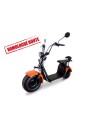 scooter électrique à gros pneu type citycoco homologué route