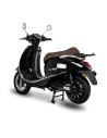 scooter electrique 50 e-presto noir brillant trois quart dos gauche